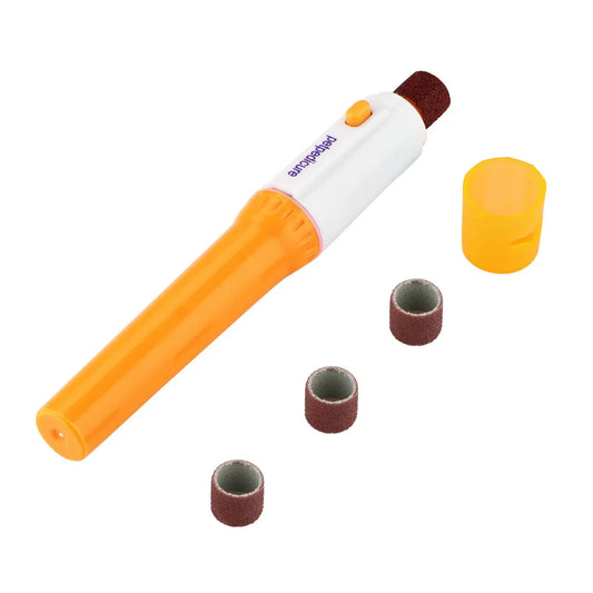 Ponceuse pour chien de couleur orange et blanc de boutiquechien. Image produit Boutiquechien