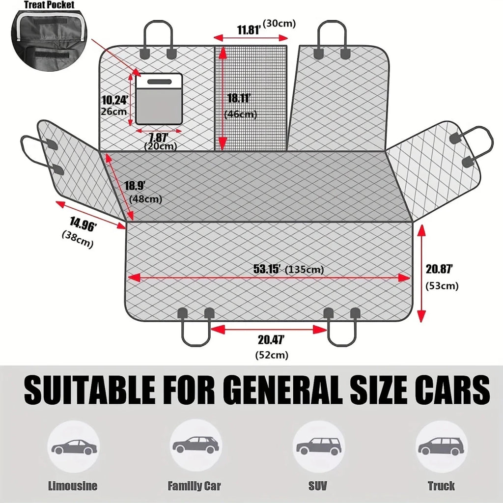 Protection banquette voiture chien dimensions 