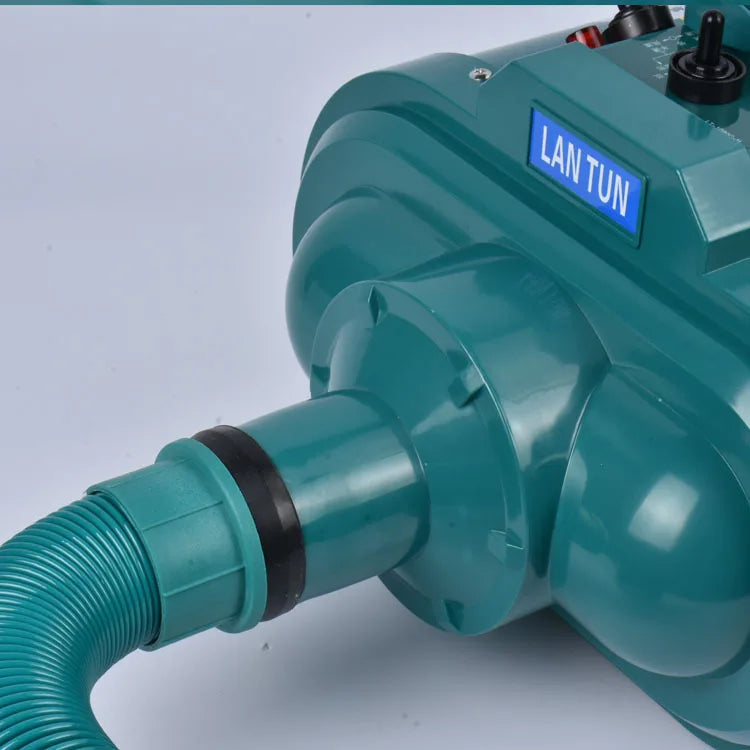 Pulseur pour chien vert professionnel. De grande puissance avec tube. Image produit Boutiquechien