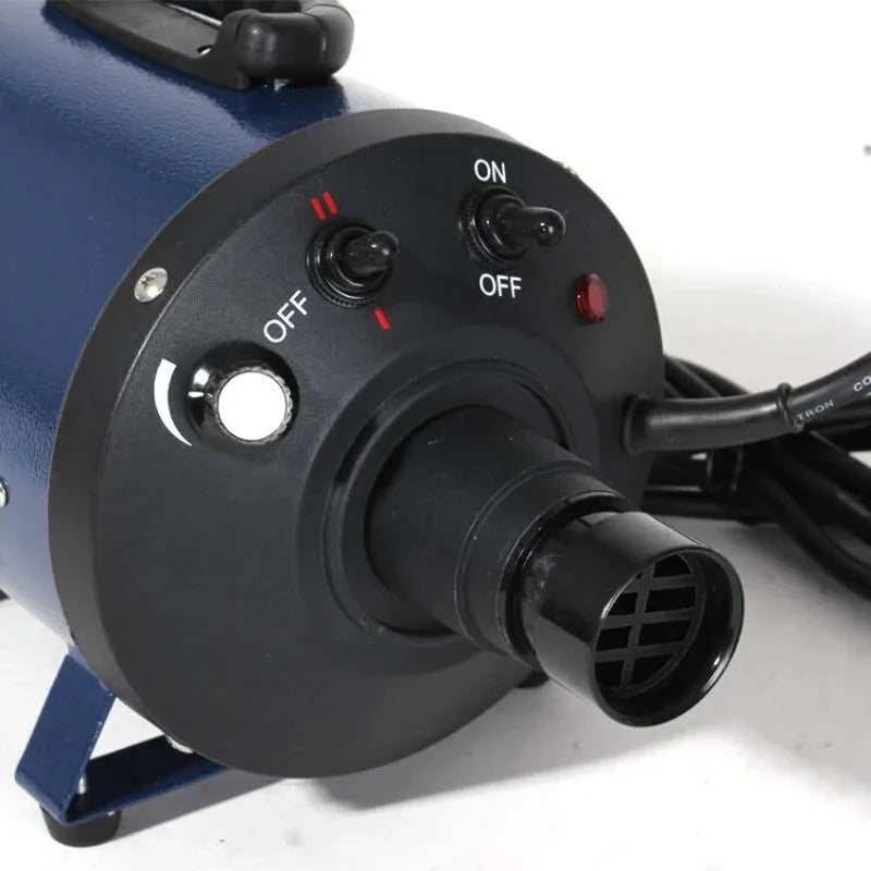 pulser pour professionnel noir et bleu avec bouton 
