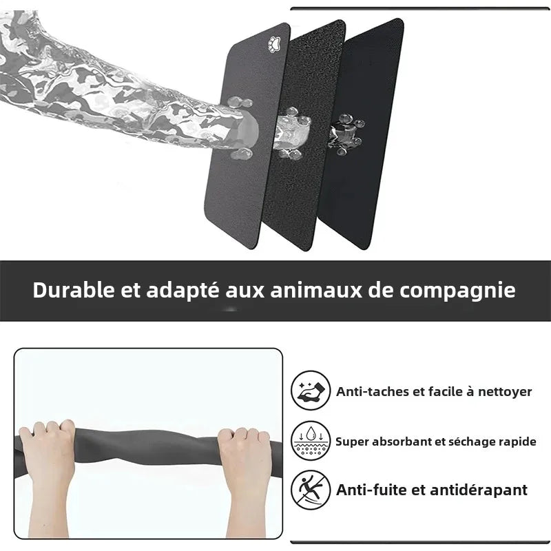 Tout les avantages du tapis chien résistant et durable avec une grande absorption. Image produit Boutiquechien