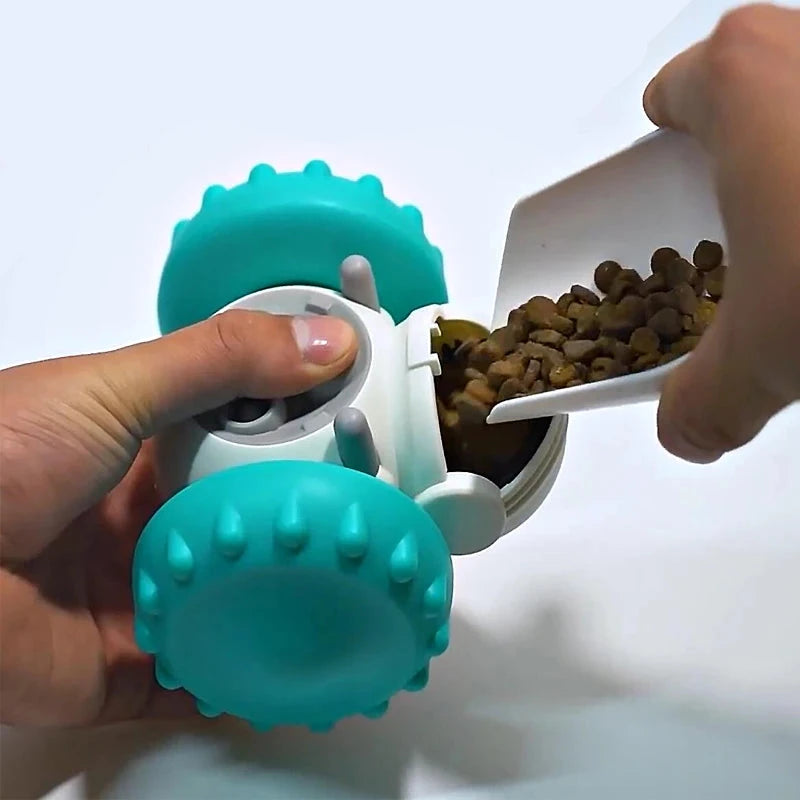 recharge du jouet à friandise en forme de robot. Image produit Boutiquechien