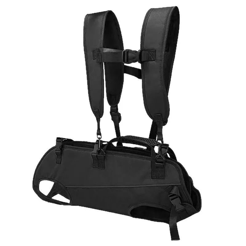Sac a dos pour chien 10kg noir 