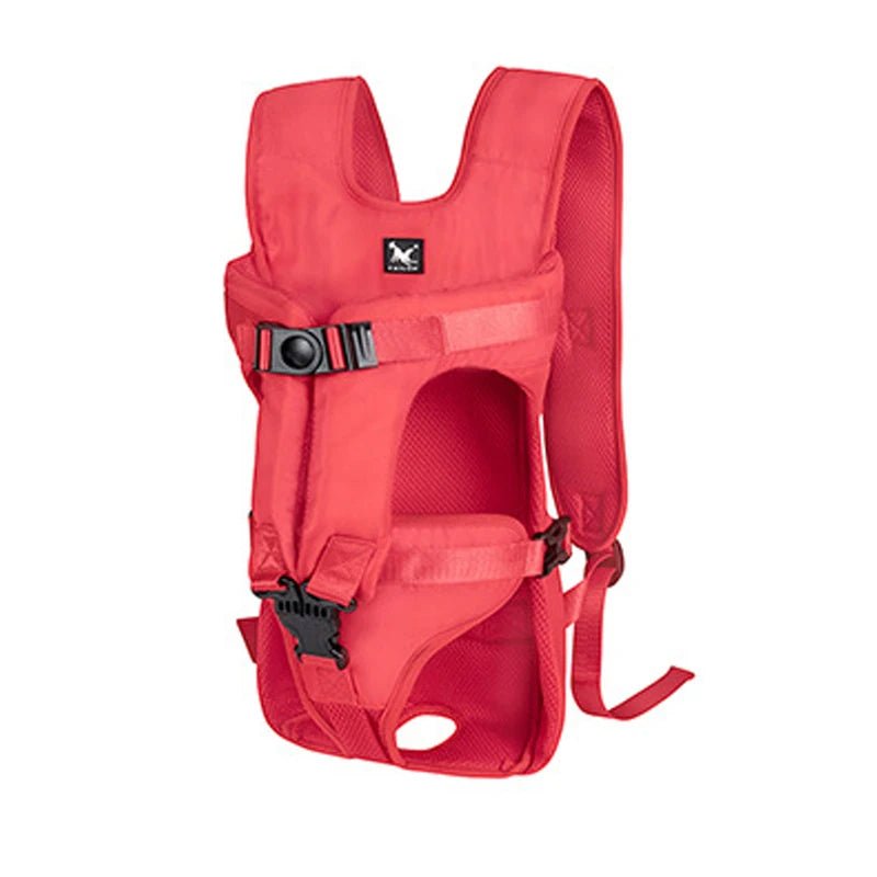 Sac de transport pour chien 5 kg rouge 