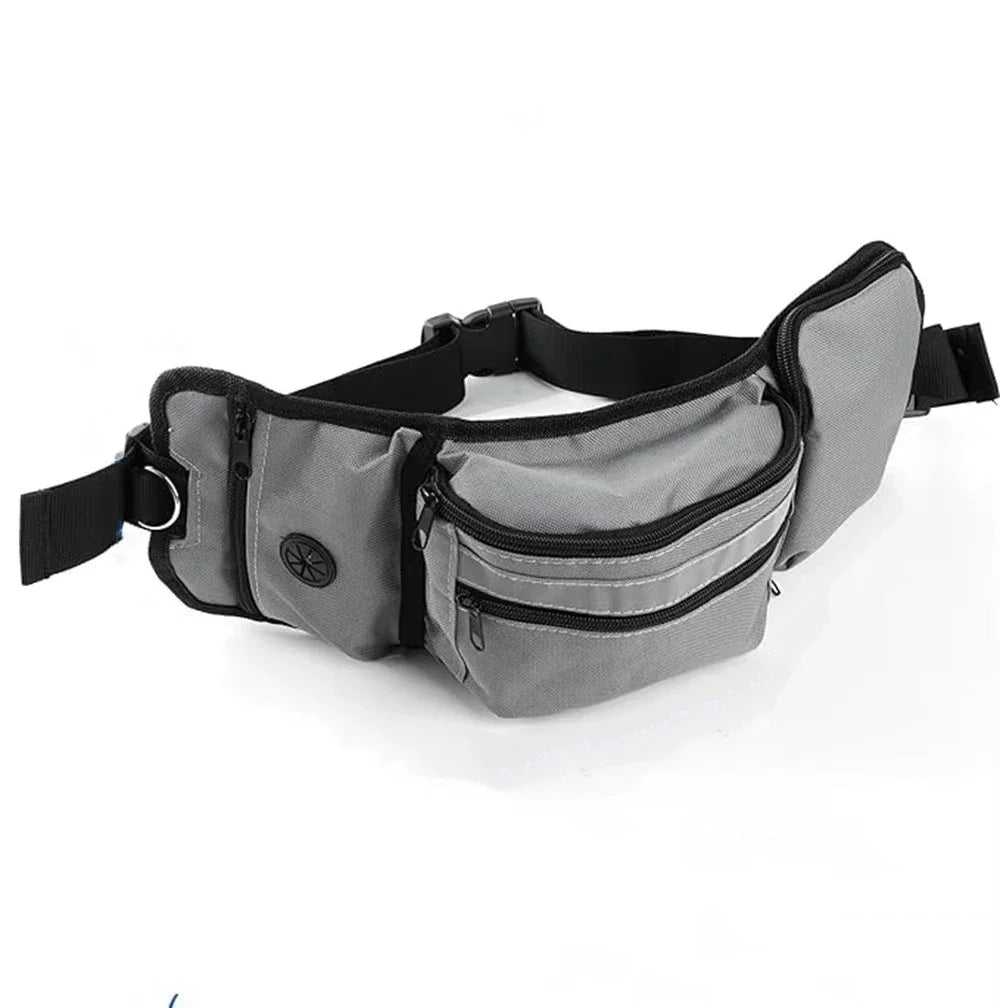 Sac pour friandises chien gris et noir