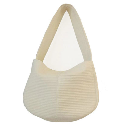 Sac en bandoulière de couleur blanc pour les chiens. Image produit Boutiquechien