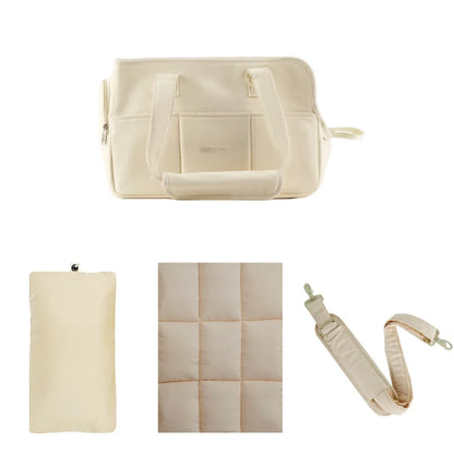 sac pour chien de couleur blanc avec coussin moelleux de boutiquechien