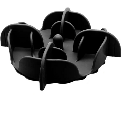 support de gamelle anti glouton noir pour chien de boutiquechien