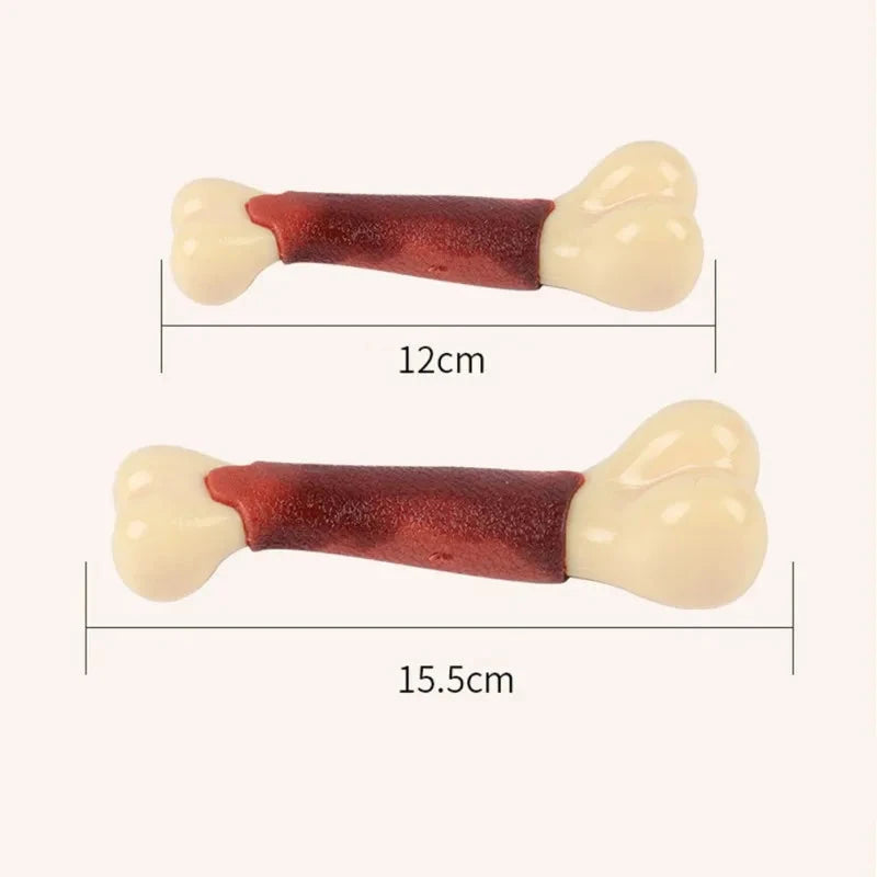 12 et 15,5 cm du jouet pour chien en forme d'os de Boutiquechien