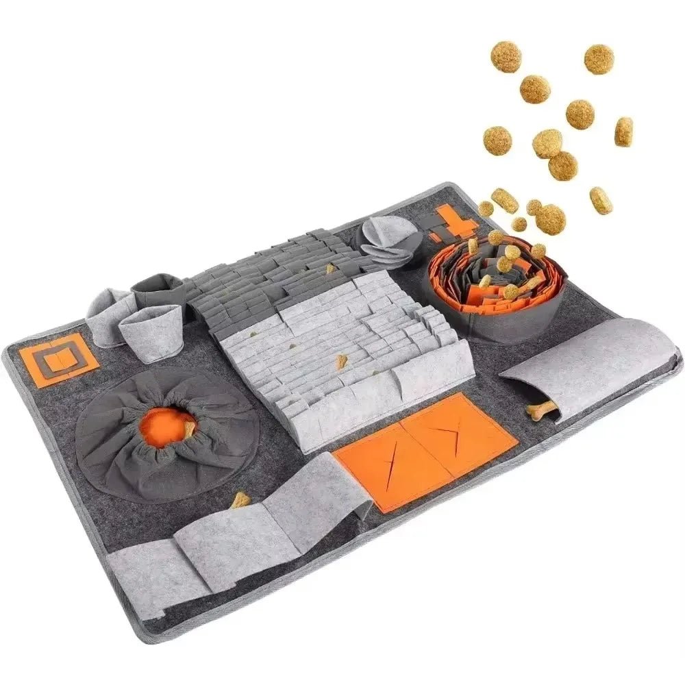 Tapis de fouille chien xxl gris