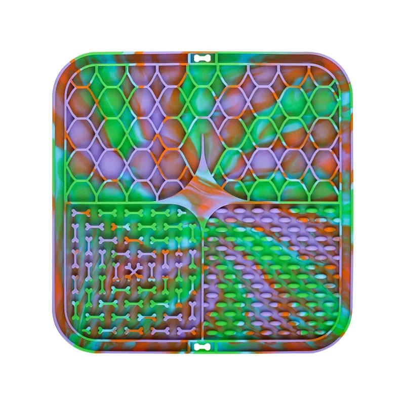 Tapis chien anti glouton colorer pour les chiens. Image produit Boutiquechien