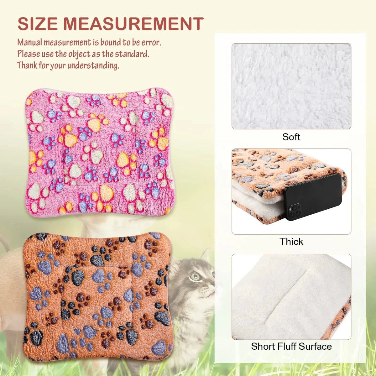 Tapis de sol chien mesurer 
