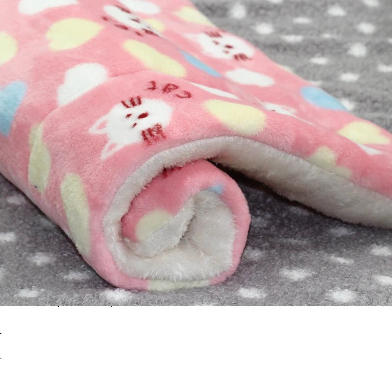 Tapis de sol chien avec chat dessus 