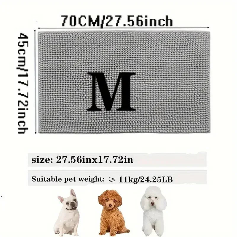 Tapis patte chien M