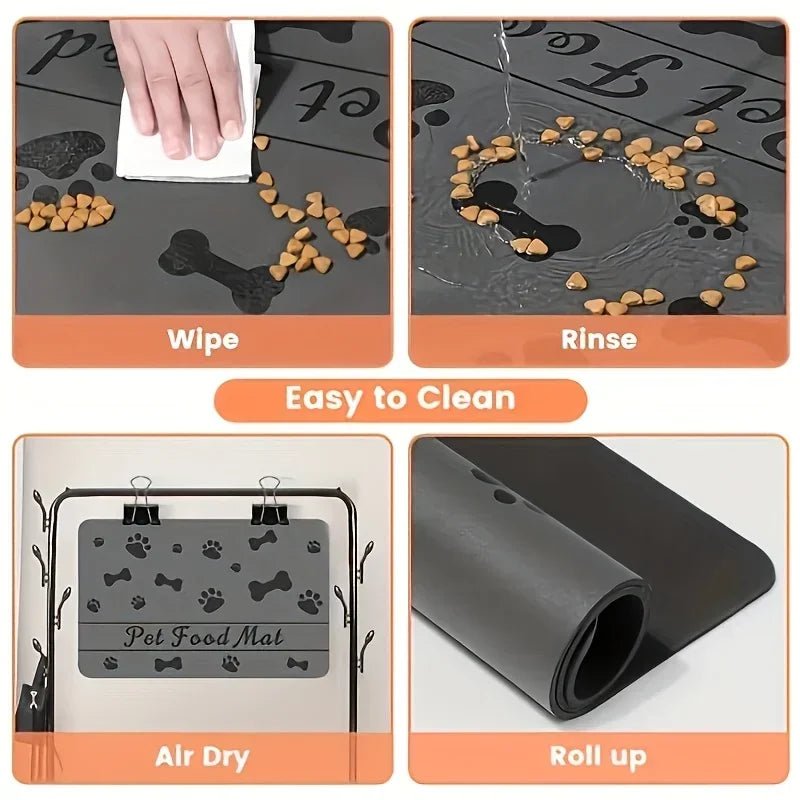 Tapis sous gamelle chien fonctionnements et avantages 