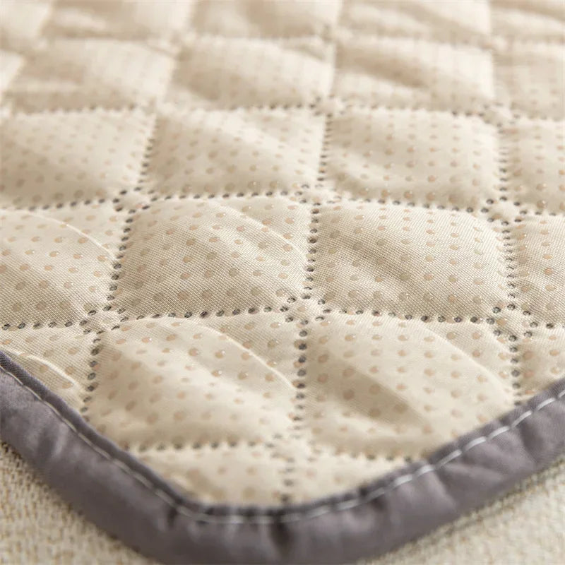 tapis respirant pour chien de couleur blanc. Protection de canapé de couleur gris. image produit Boutiquechien