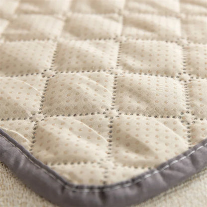 tapis respirant pour chien de couleur blanc. Protection de canapé de couleur gris. image produit Boutiquechien