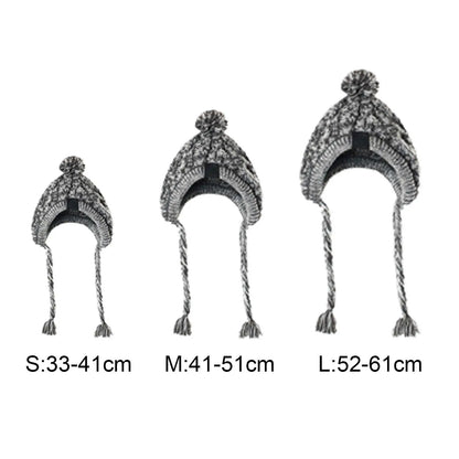 Toutes les dimensions en Cm du bonnet pour chien de couleur gris. Image produit Boutiquechien